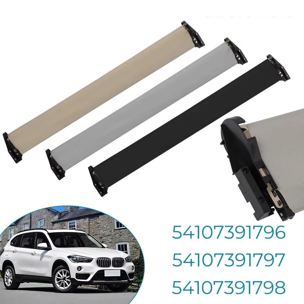 Parasol Ventana Coche para X1 F48 F49 2' F45 F46 16-18 54107391796 54107391797 54107391798 Parasol Techo Corredizo Eléctrico Panorámico(Beige)