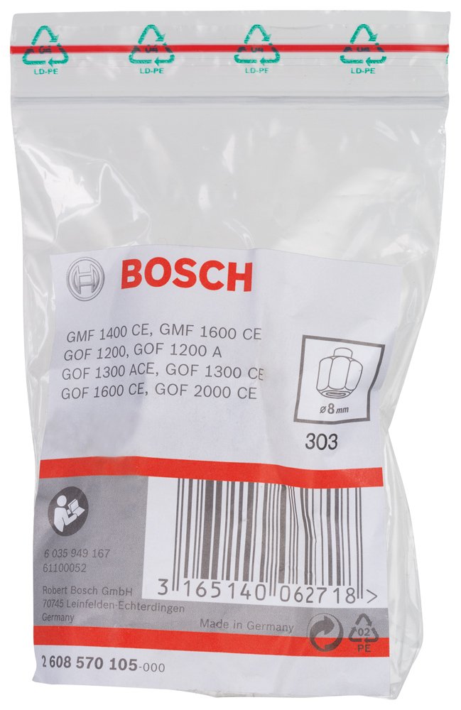 Pinza sujeción GOF1200/1300/2000: 8mm