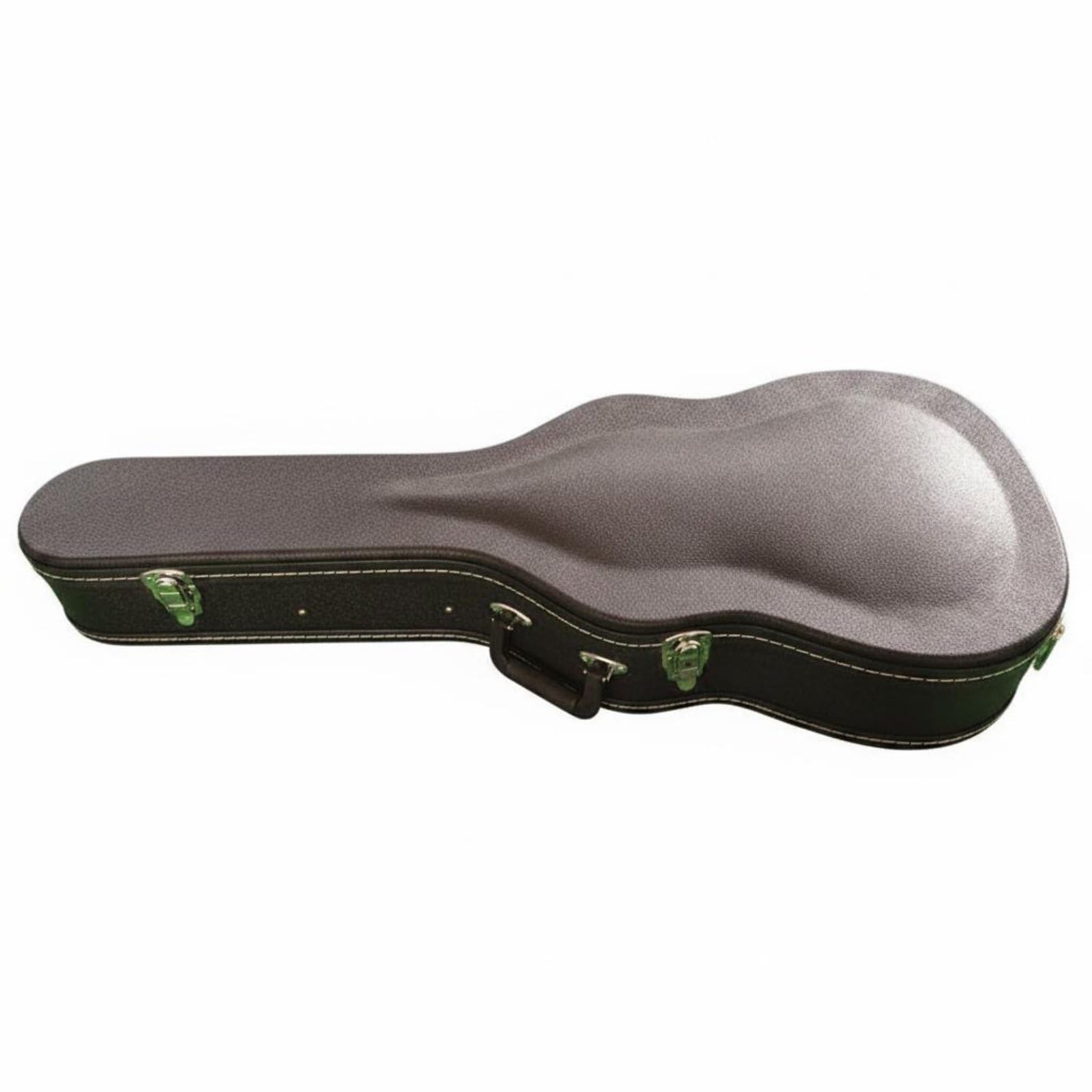 Étui Guitare Boîtier Rigide Coffret Bois Housse Instrument Boîtier Dur Imperméable en PU pour Instrument Protégé Lors des Trajets Poignée Fiable