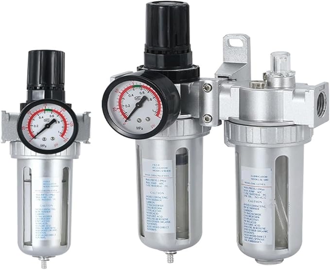 Oil Separator Oil Water Filter Triple Parts Spray Paint Air Compressor ...