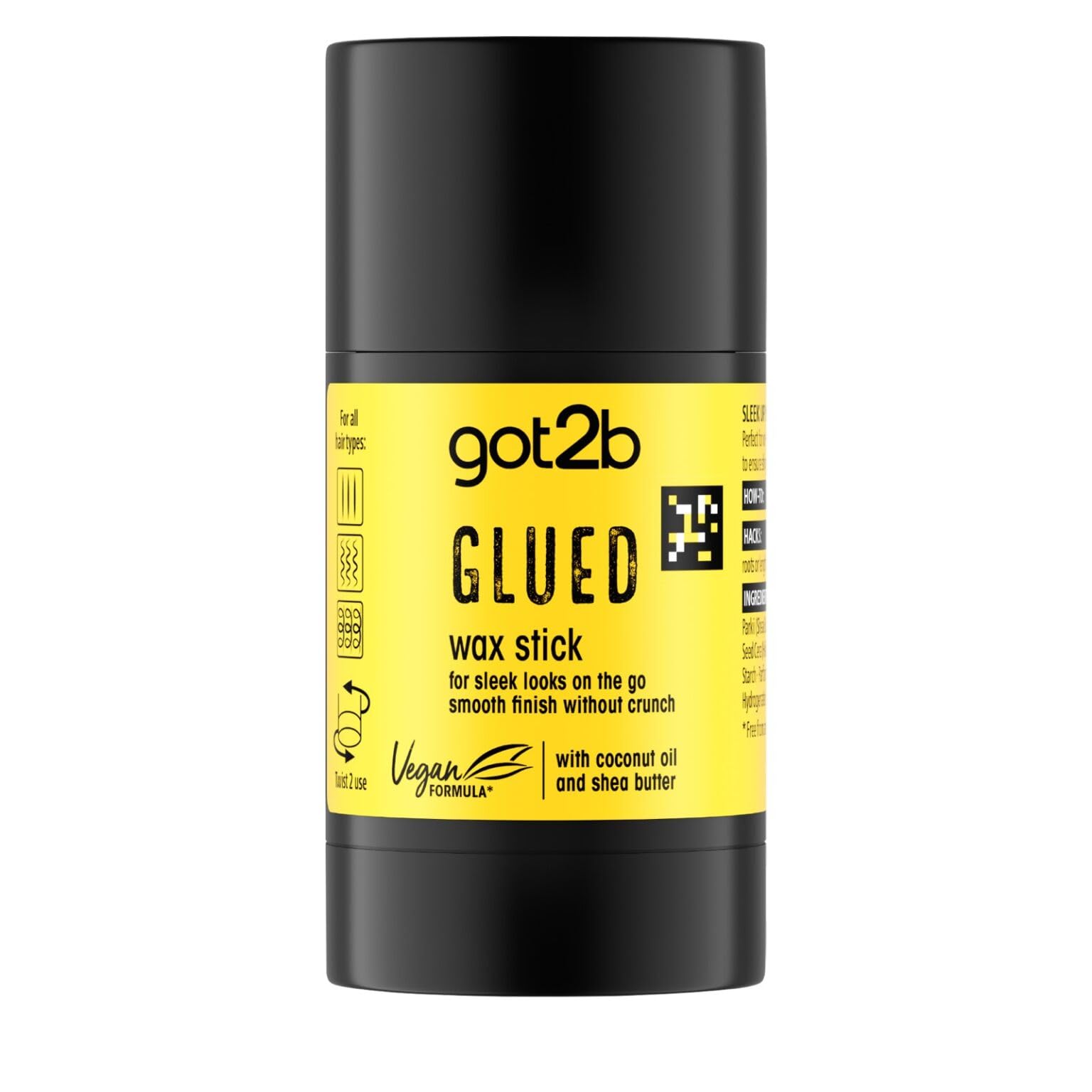 Got2b Glued Wax Stick, 50g For Sleek Looks On The Go