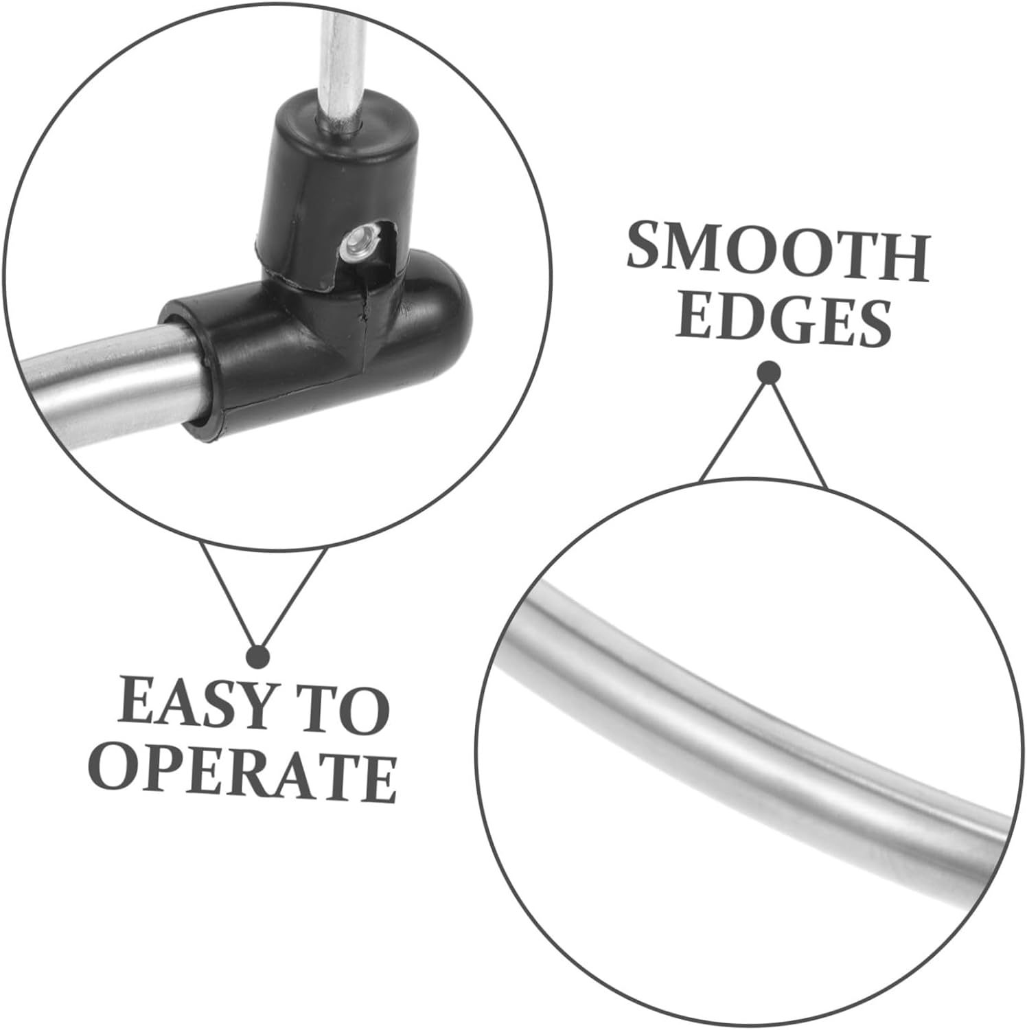 2Pcs Spiral Laundry Drying Rack Stainless Steel Rotating Hanger for Bed Blankets Bath Towels Space Saving Coverlet Holder