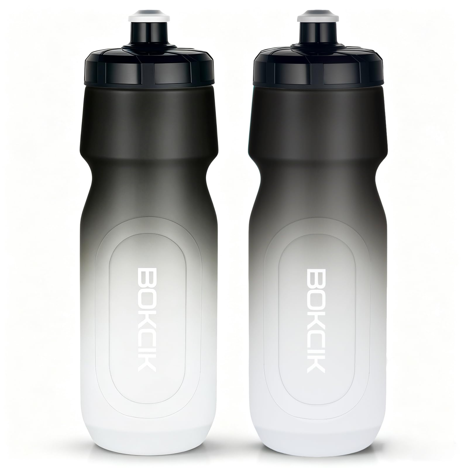 Cycling Bottle for Bike Cage, Drop-Proof Sports Squeeze Drinks Bottle 750ml