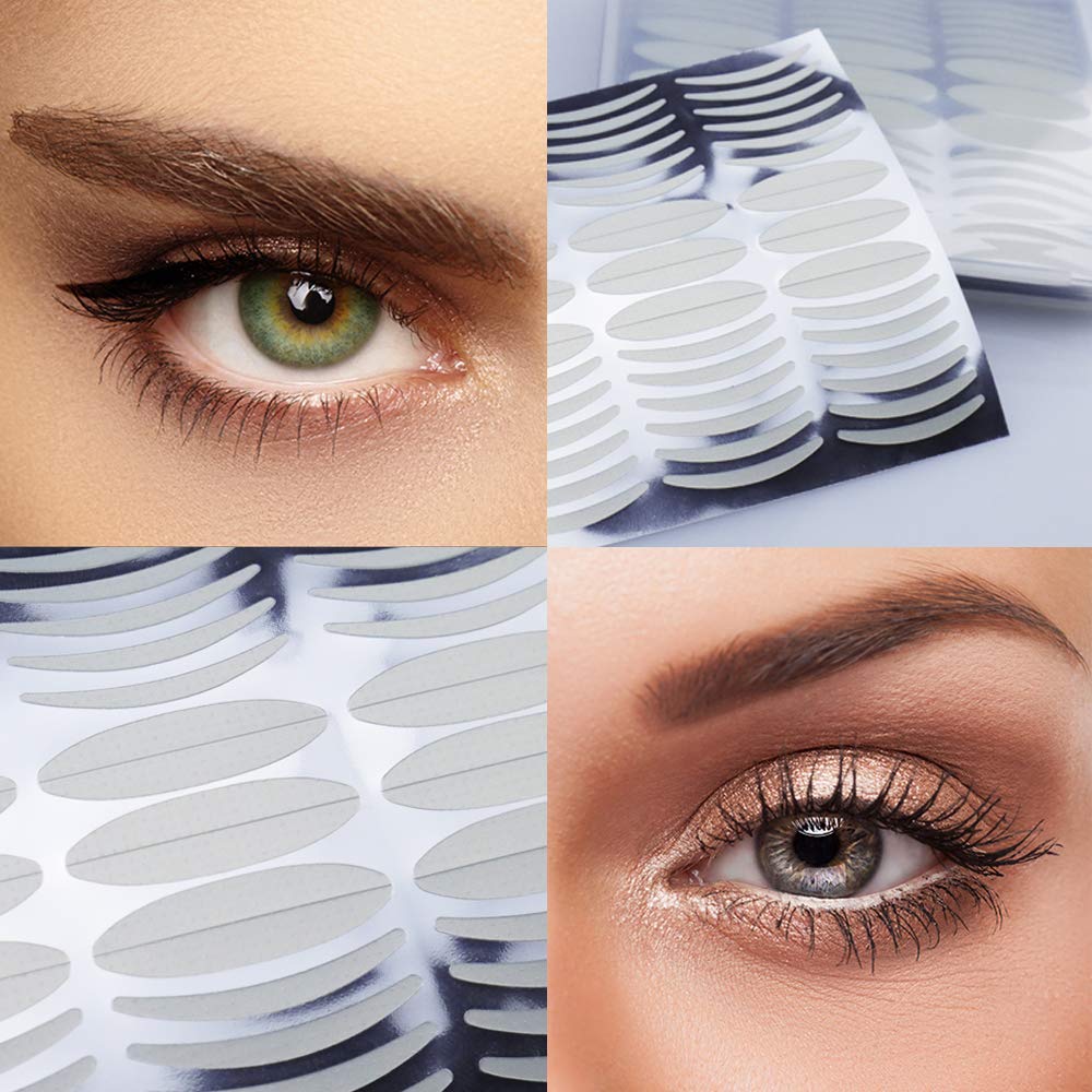 Ealicere 270 Pairs Invisible Double Eyelid Tape Instant Lift Natural Eyelid Tapes Stickers