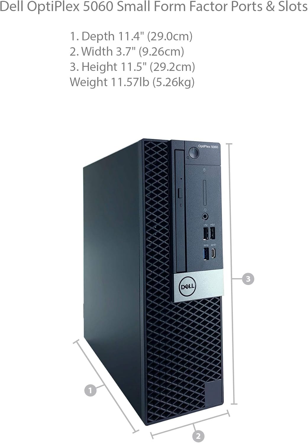 Amazon.com: Dell OptiPlex 5060 SFF Desktop Computer with Monitor