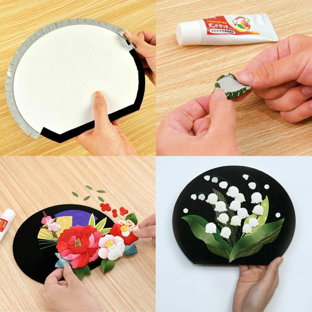 Amazon | さくらほりきり 押絵飾り 花歳時記 鈴蘭 ～春～ 3810975