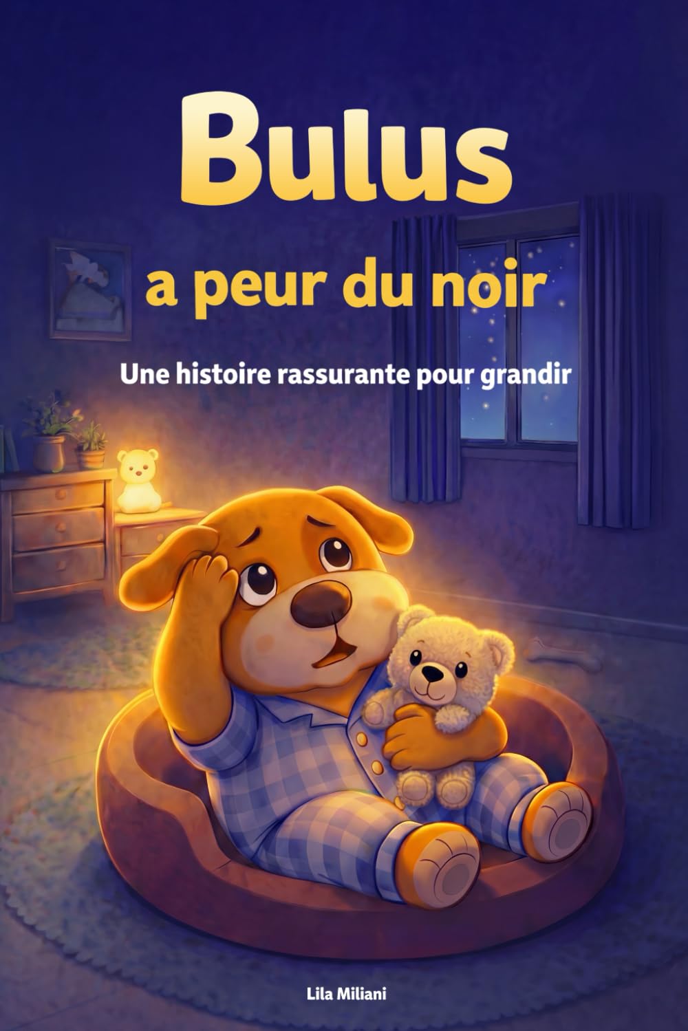 Bulus a peur du noir: Livre enfant peur du noir 3–5 ans – Histoire du soir pour le coucher et le sommeil (Bulus dort sans papa et maman)
