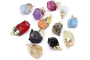 LHJ Natural Stone Pendants: Adornments of Raw Earthly Grace