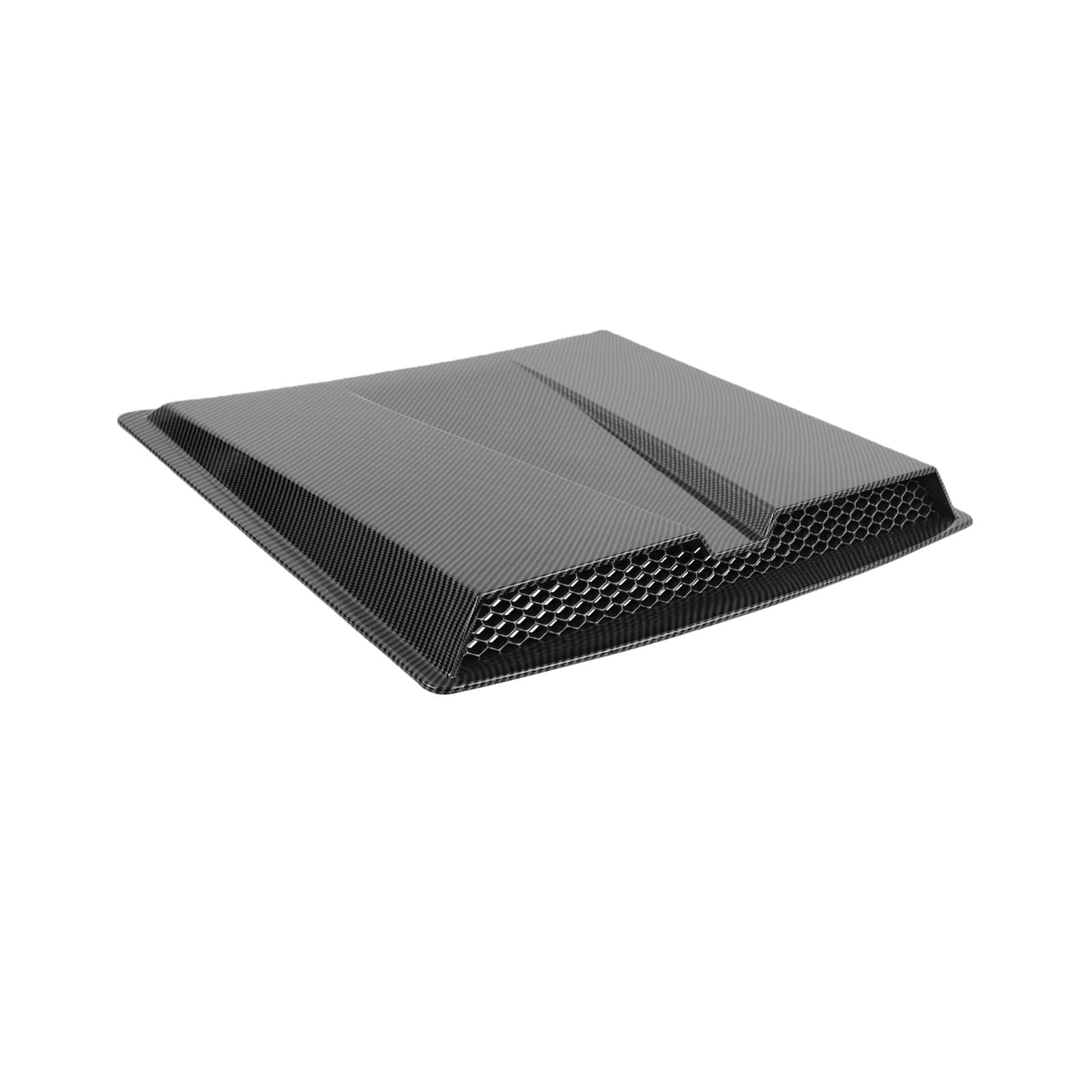 Maskę Samochodu Pasuje do Toyota Tacoma Universal Car przedni przepływ powietrza wlotowy kaptur Scoop Vent pokrywa maski dekoracyjne naklejki(Carbon fiber)