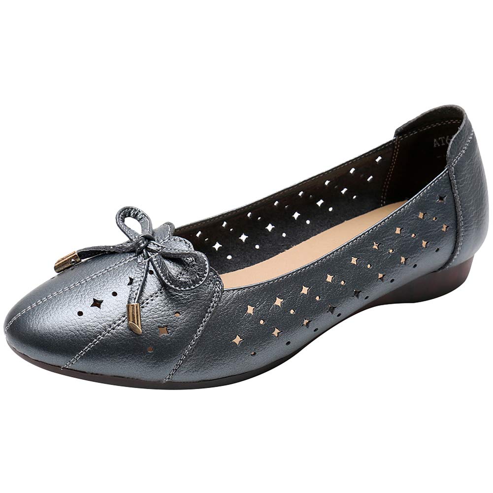 Ballerines Femme Ballerines En Cuir Véritable Jamron - Confort Absolu Et Semelle Souple Pour Toute La Journée Air Max Femme