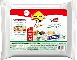 Adoçante Lowc Plus com Stevia Refil 1000G