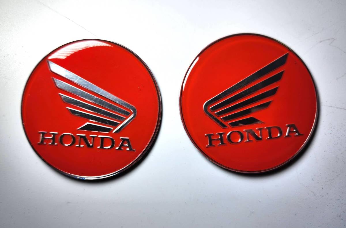 HONDA CB 250T ホーク2 角タンクカバーエンブレム当時物