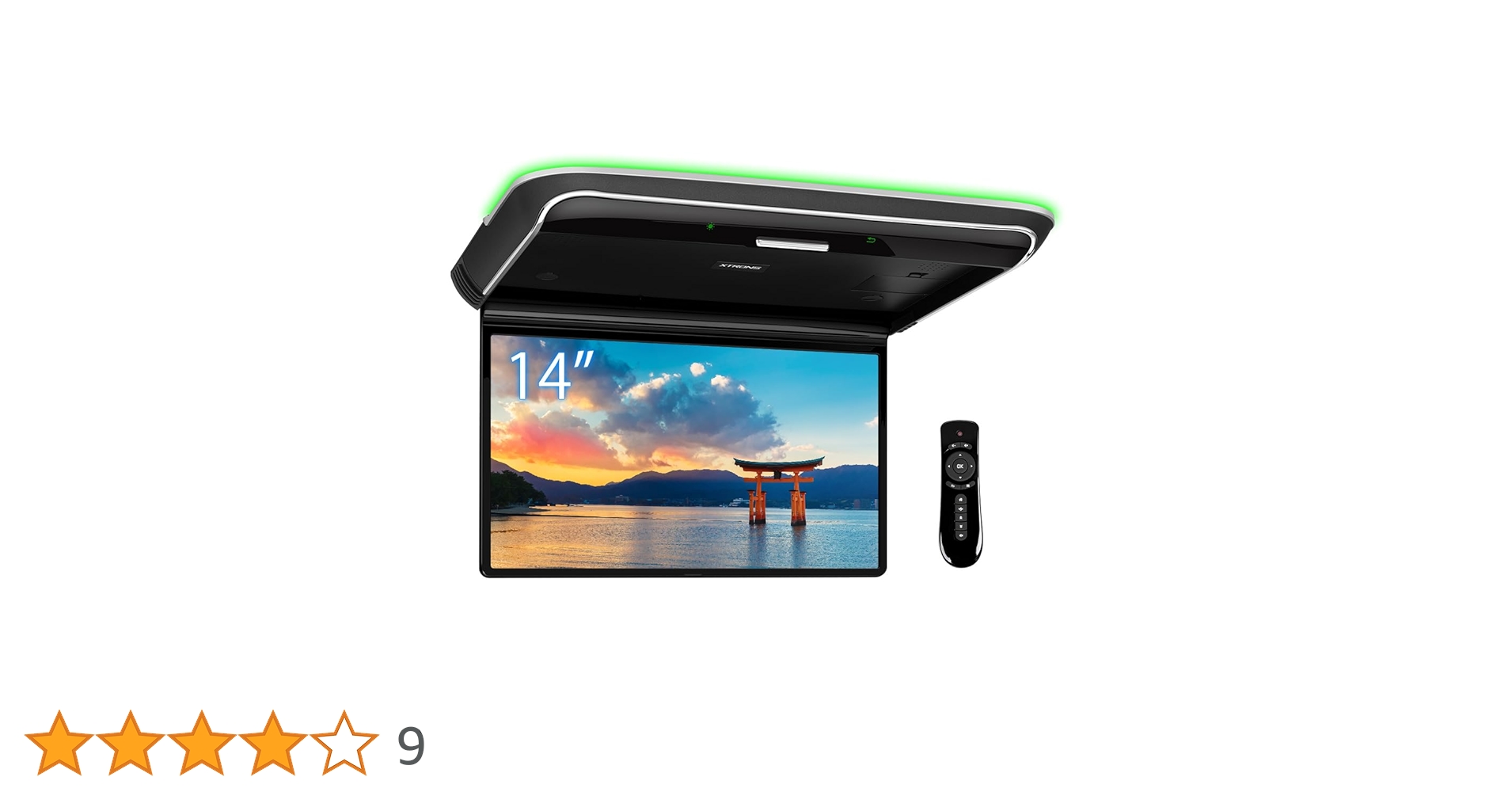 Amazon.co.jp: XTRONS Android フリップダウンモニター 14インチ 大