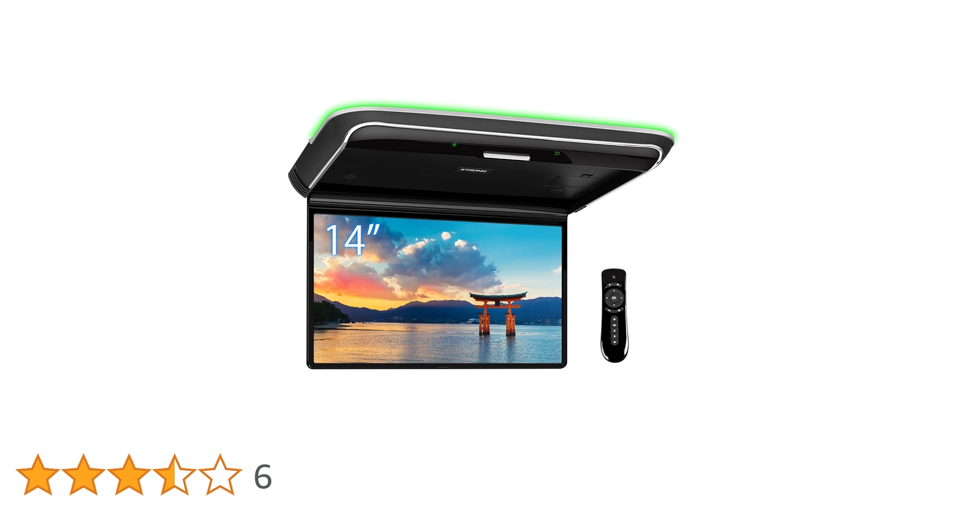 Amazon.co.jp: XTRONS Android フリップダウンモニター 14インチ
