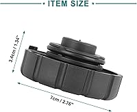 Vista 3 de ACROPIX Tapa de radiador Cubierta de expansión para tanque de refrigerante para Mercedes-Benz C350