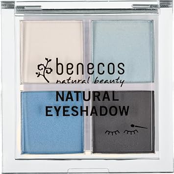 benecos Natural Quattro Eyeshadow True Blue