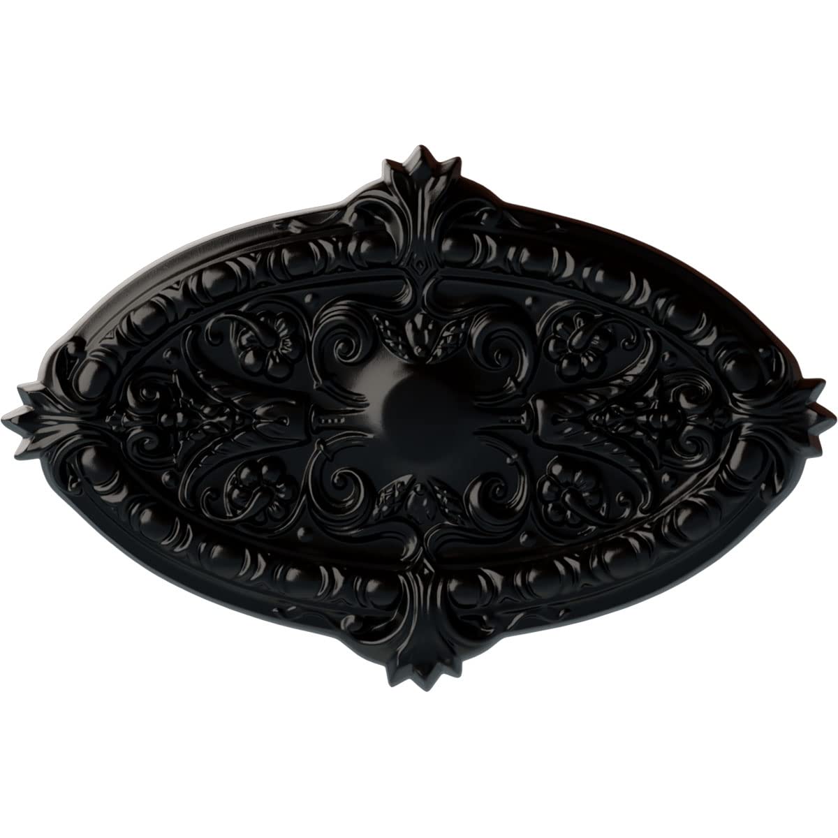 Médaillon de plafond Marcella Ekena menuiseries peint à la main en cuivre antique