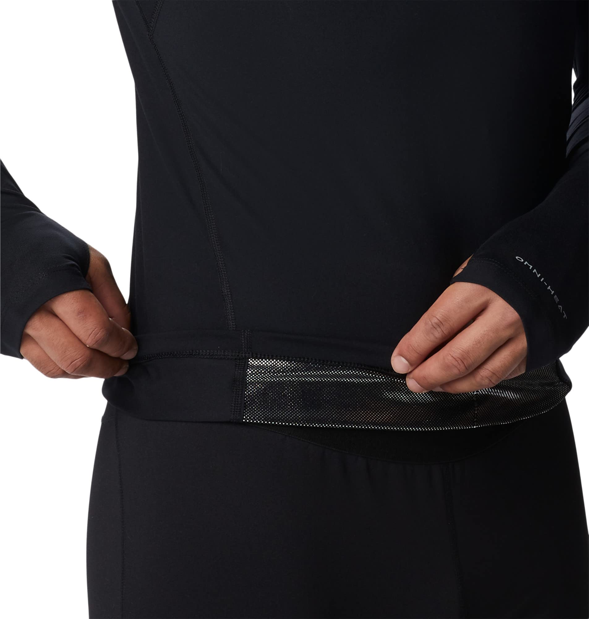 Columbia Midweight Stretch Long Sleeve Half Zip, Ropa Interior Camiseta Térmica para Hombre