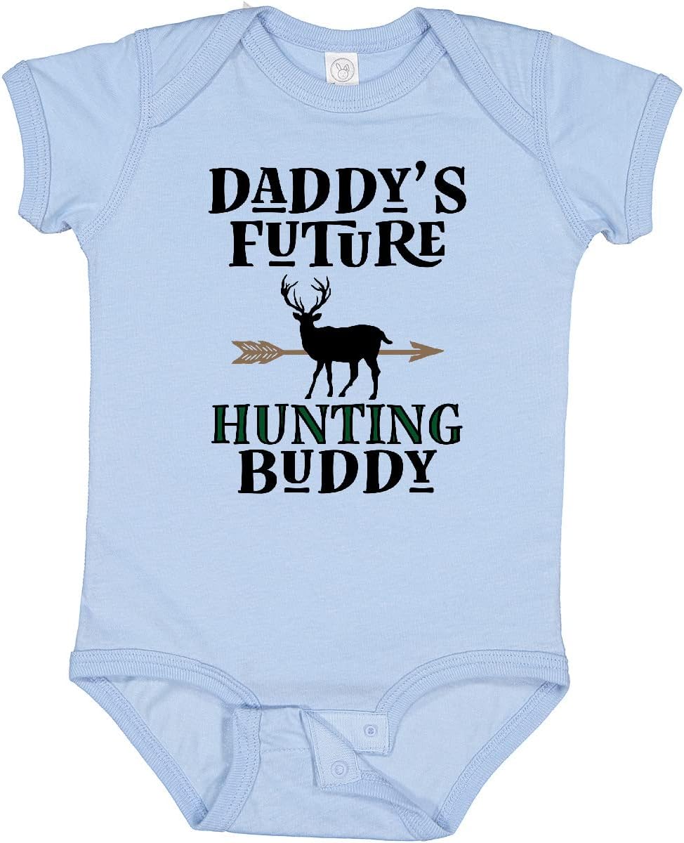 inktastic Daddy Future Hunting Buddy Baby Bodysuit