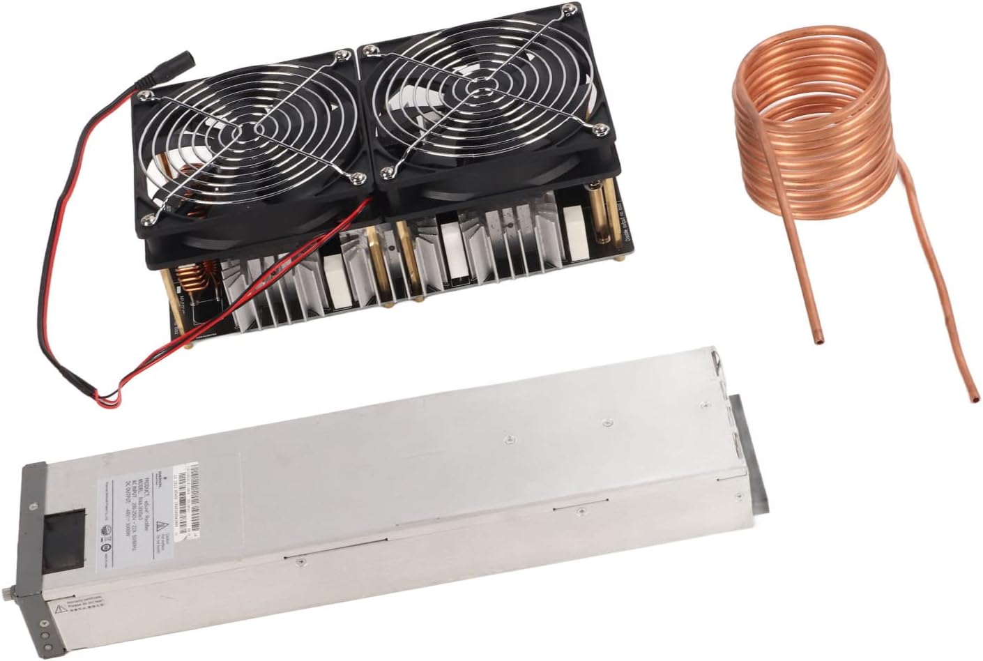 2500W 50A Induction Heater, DC1248V High Efficiency Induction Heating