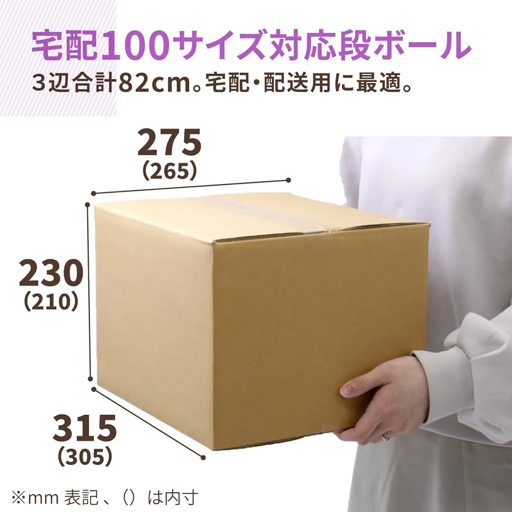 familiar 100サイズセット商品 Amazon.co.jp: アースダンボール 段ボール 100サイズ 305×265×210 10枚