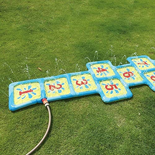 Toyland® Splash Hopscotch – Outdoor-Wasserspielzeug und -Spiele – Sommerspaß – Mattengröße 175 cm x 60 cm