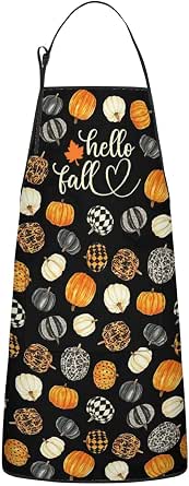 Apron with 2 Pockets, Waterproof Kitchen Chef Apron for Cooking, Gardening, Baking, Painting, 33 x 27 inches