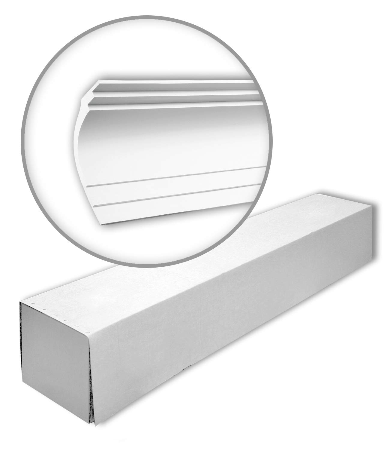Moulures Profhome en mousse de polyuréthane rigide haut de gamme pour plafonds
