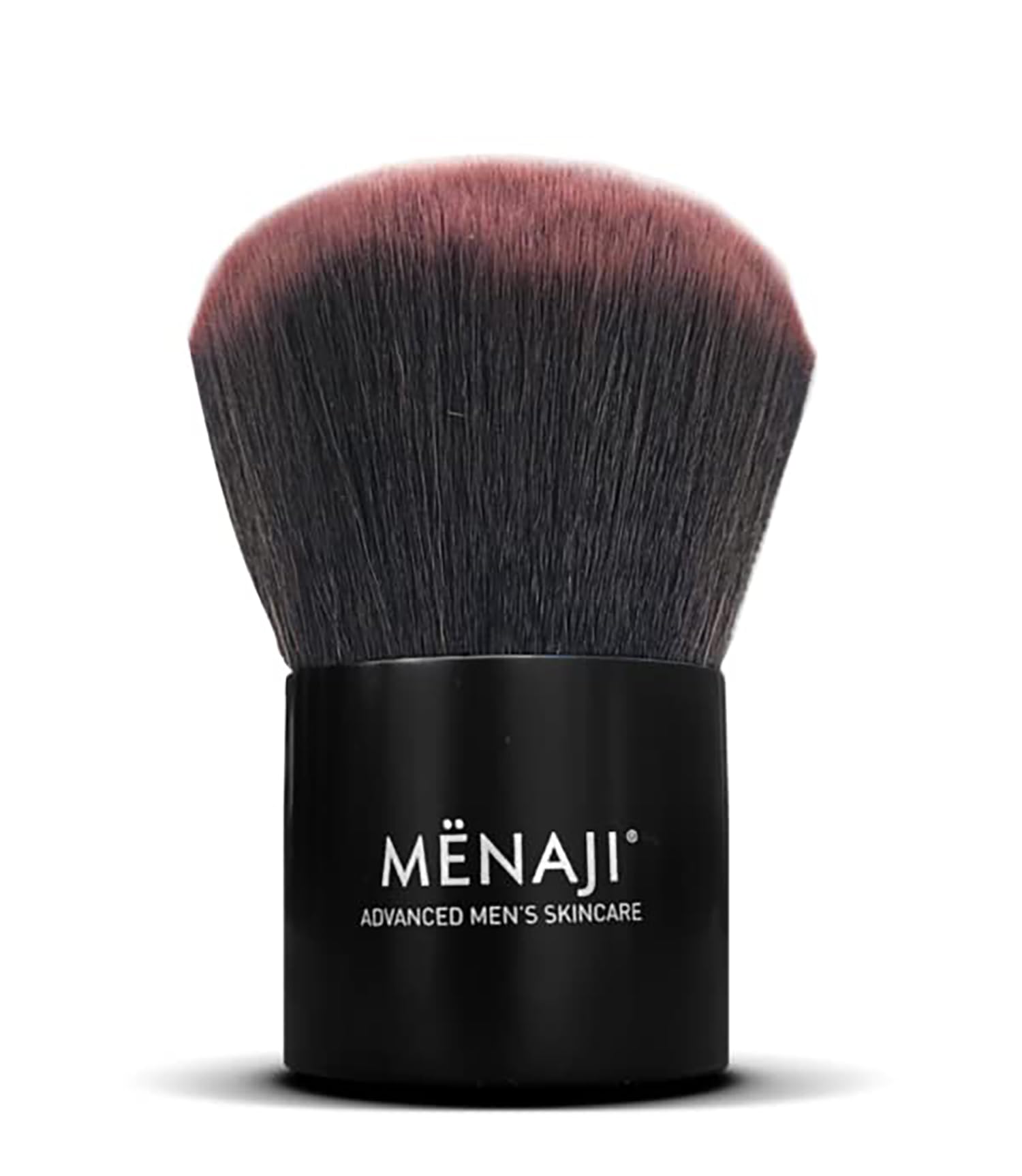 MENAJI Deluxe Kabuki Brush | Professional Quality Synthetic Brush Hair | For High-Definition Face Powder | Skin-Friendly and All-Occasion Kabuki Brush for Men