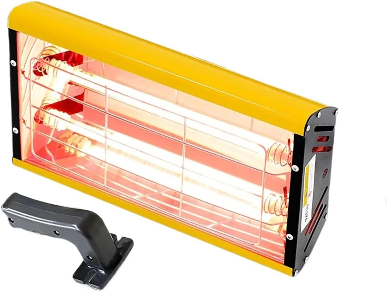 2000W Paint Curing Lamp Handheld Shortwave Heating Lamp for Repair Paint Dryer(220V EU)