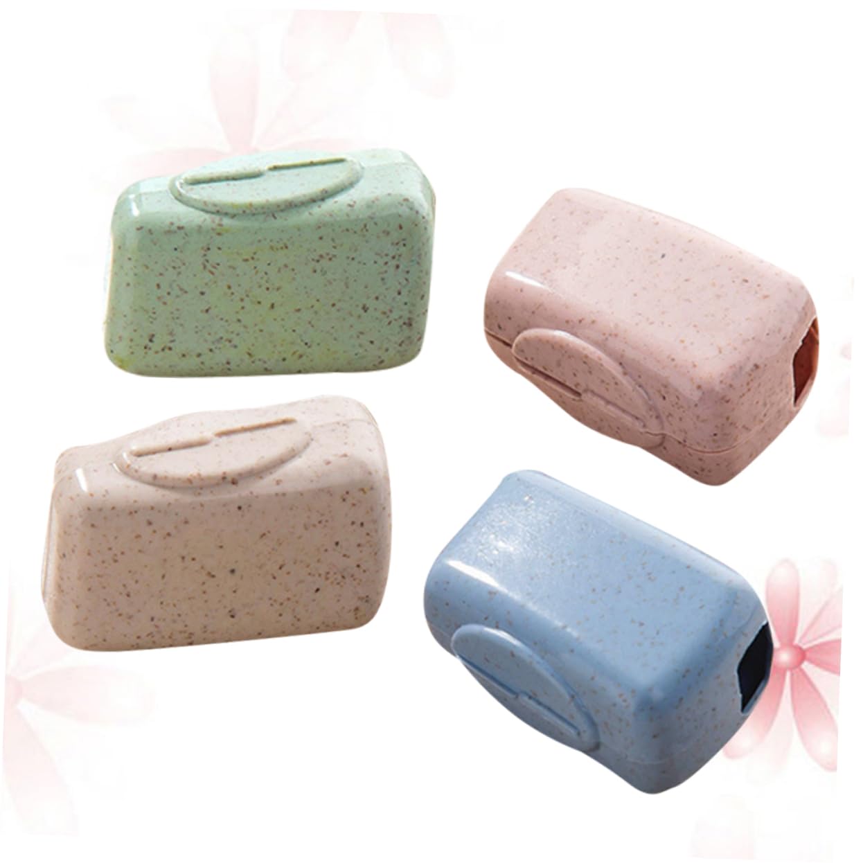 Healeved 108pezzi Copertura Per Spazzolino Protezione Per Viaggi e Attività All Aperto Colori Casual Design Leggero e Compatto