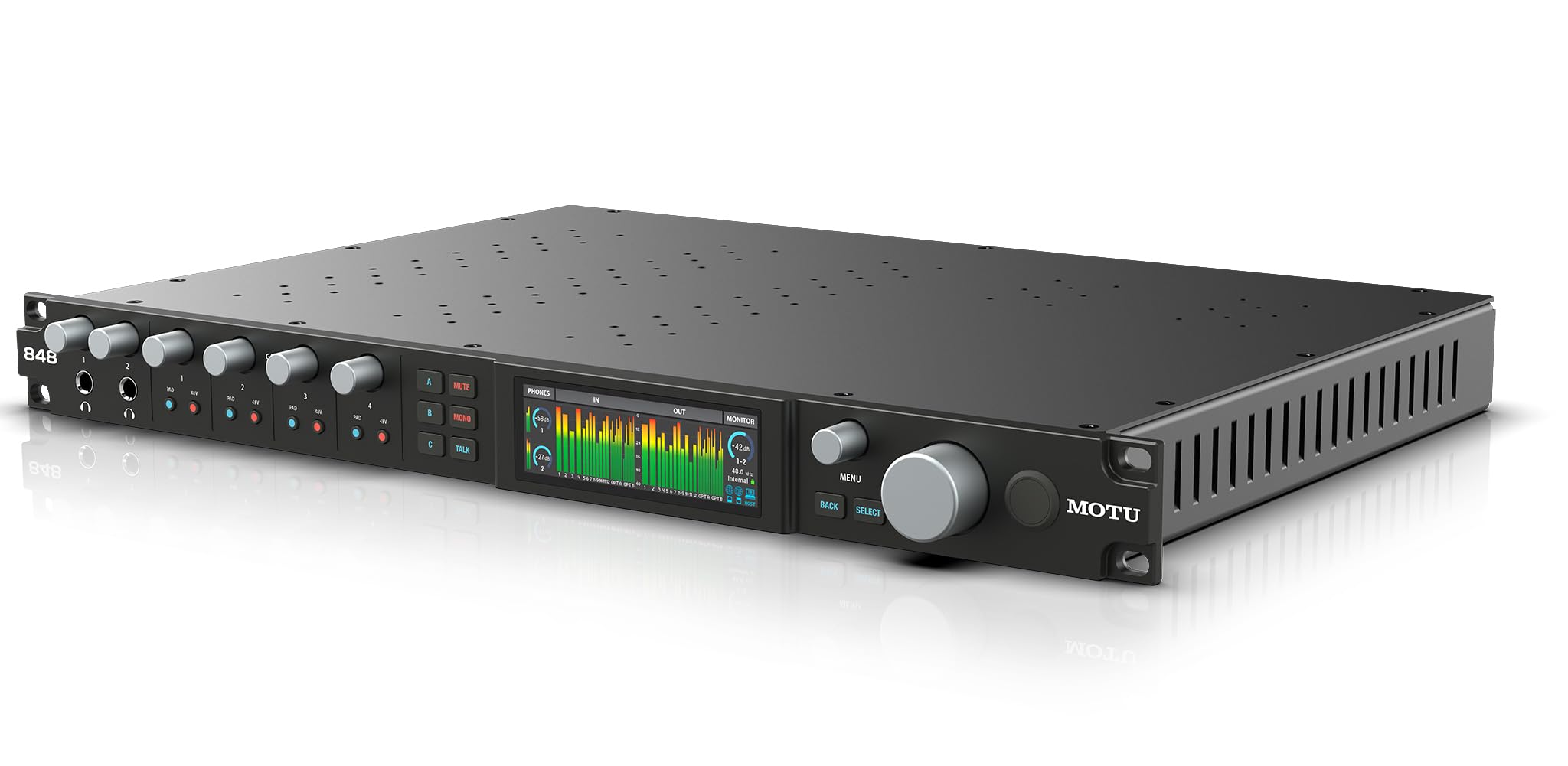 Amazon.co.jp: MOTU 848 28in 32out Thunderbolt 4 / USB 4 / AVB
