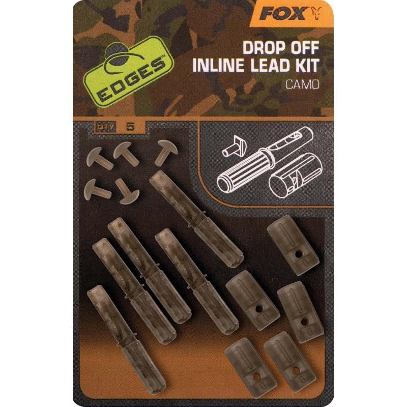 Fox EDGES Camo Drop Off Inline Lead Kit
