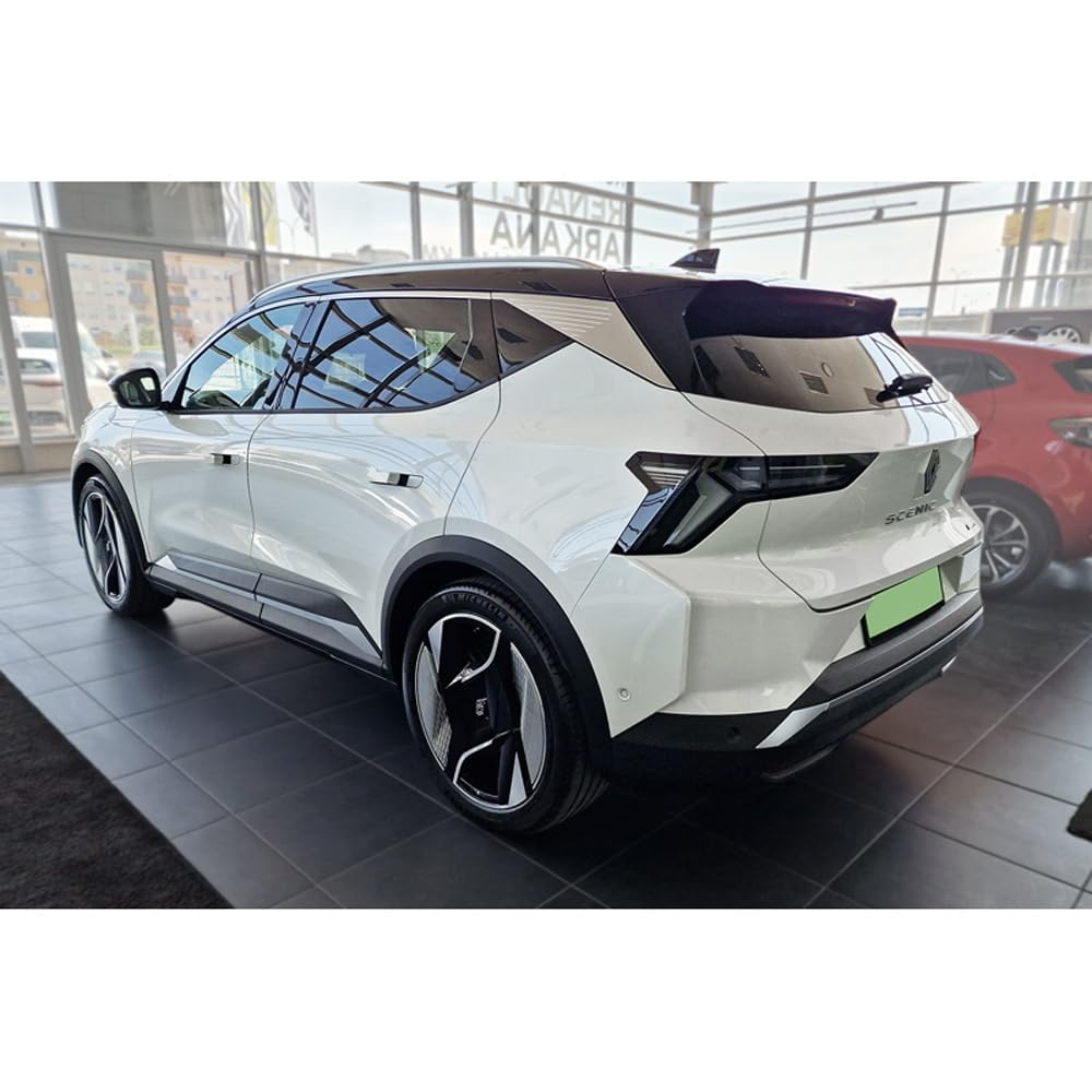 Avisa Czarny ochraniacz na tylny zderzak ze stali nierdzewnej kompatybilny z Renault Scenic E-Tech 2024 - "Żeberka"