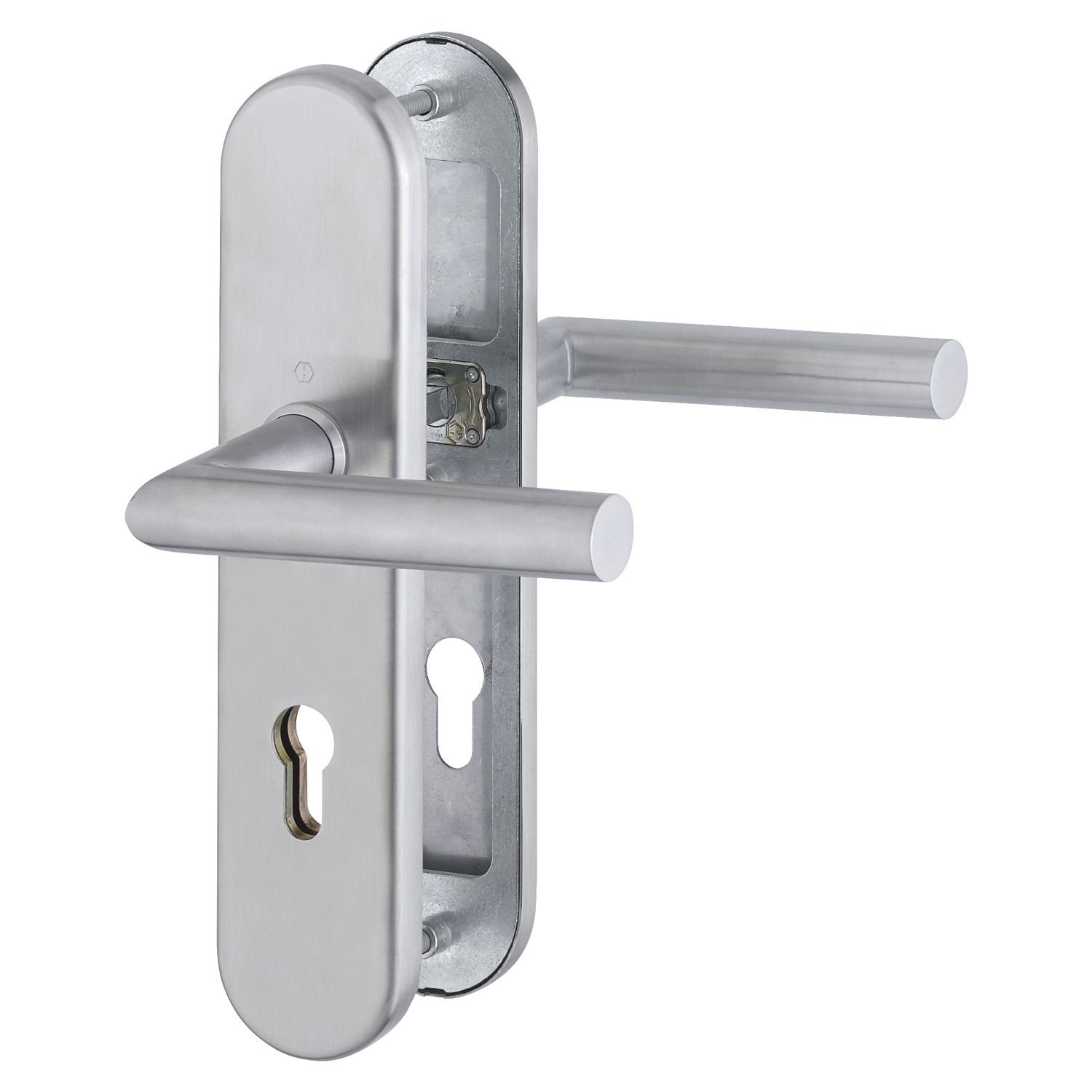 Poignée de sécurité Hoppe pour sécuriser la porte d'entrée de votre maison moderne