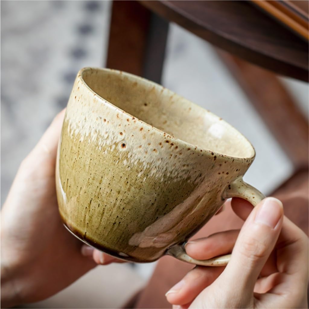 ENGENDER Tazas Cafe Taza De Cerámica Modificada En Horno For Café Hecho A Mano Mug Cups