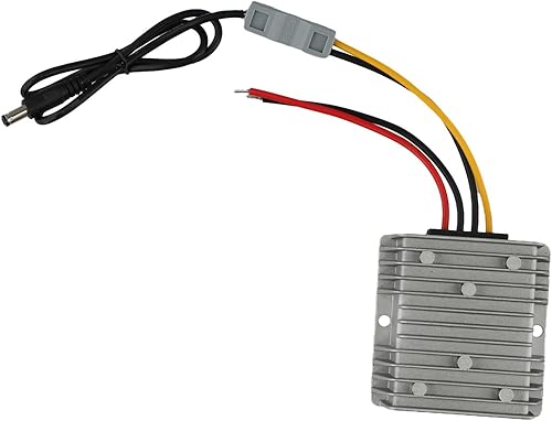 FABULETTA DC 12V-24V a 56V 3A Convertidor de potencia elevador 168W Adaptador de aluminio impermeable compatible con enrutador y vehículos