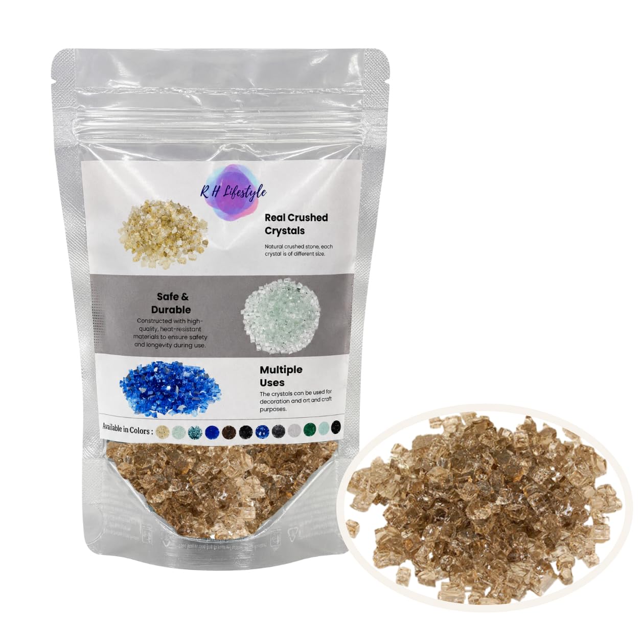Aqua Green Crushed Glass for Resin Art - 200g -18 Aqua Green Crushed Glass for Resin Art - 200g -18
