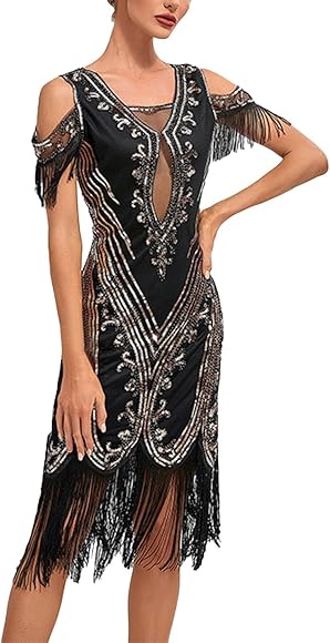 Amazon 20er jahre kleider Clearance