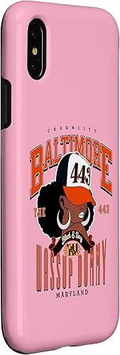 Miniatura 9 de iPhone 13 Pro Max 443 Area Code Baltimore Maryland Flag Blaq Girl Bmore Pride Case