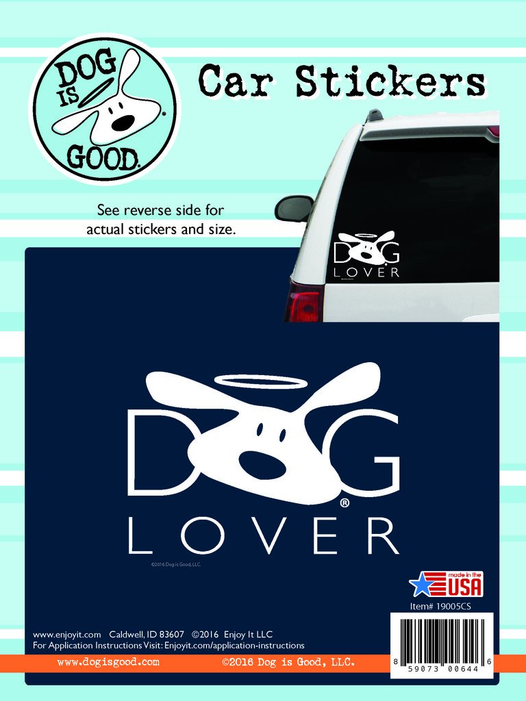 Enjoy It Dog Lover Car Sticker Vinyl Decal