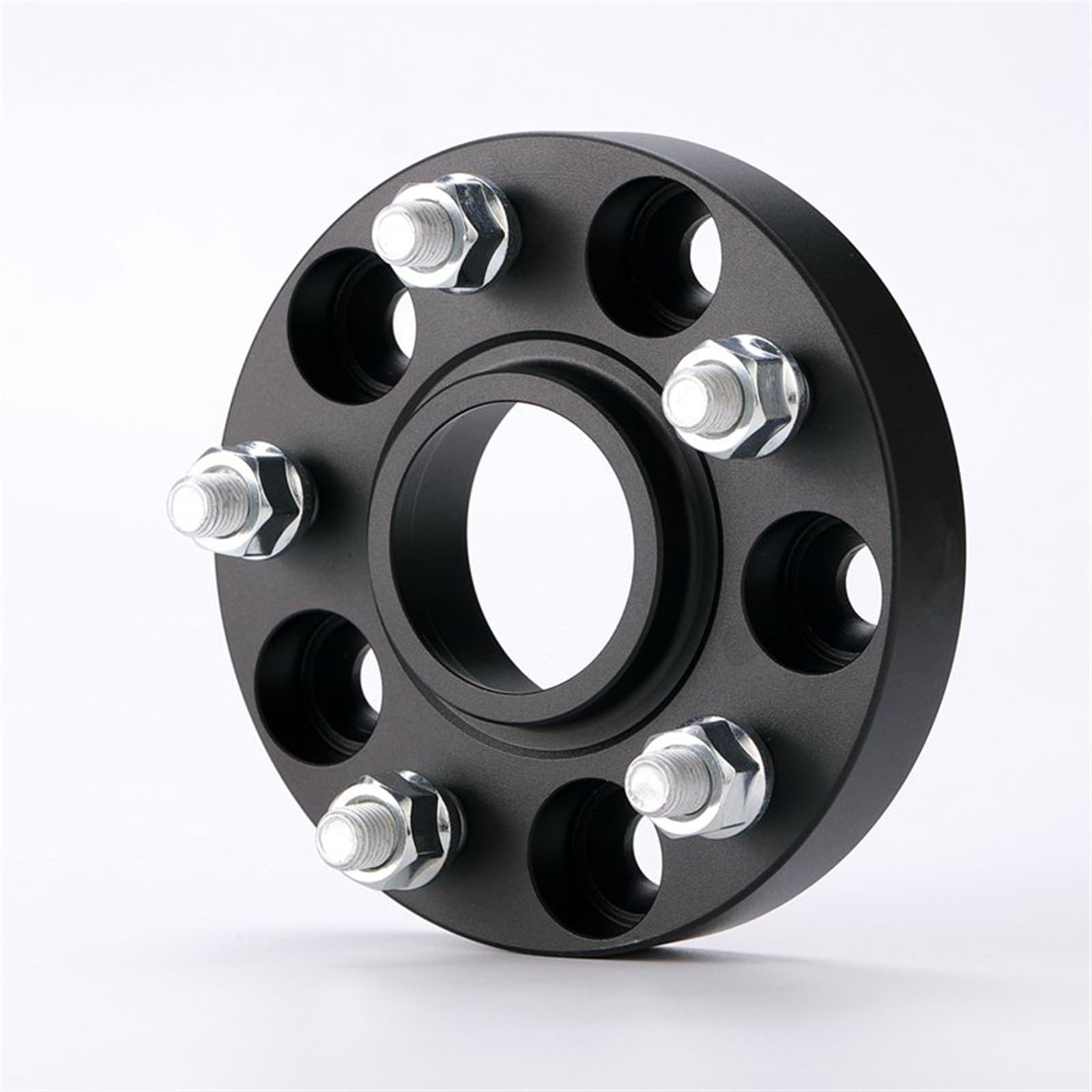 Distanziali per Ruote Auto per Chrysler per Pacifica per Voyager Distanziali Rim Adattatori PCD 5x127 CB 71.5mm 1 PZ Distanziali Ruote (Colore : Nero, Dimensione : Spacer 25mm)