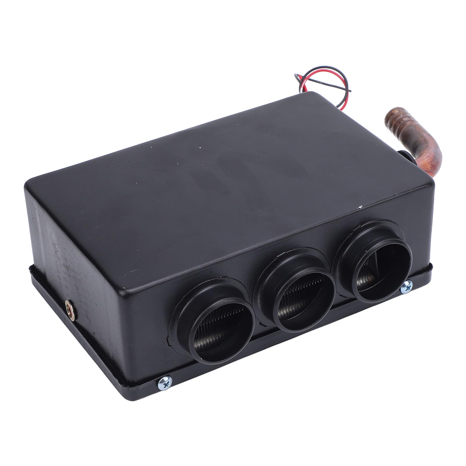 Przenośny Grzejnik Samochodowy 500W 80CFM 8500 BTU Ogrzewanie Wodne Wentylator Odmrażający 12V Wentylator Grzejnika Samochodowego 3-portowy Grzejnik 12V z Ogrzewaniem Odmrażanie