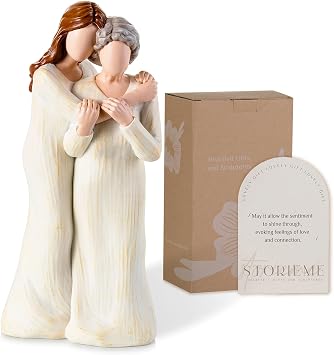 Storieme Great Grandma Gifts for Birthday Best Grandmas Gift Ideas for Christmas Mothers Day from Granddaughter Grandmother Figurines Statue