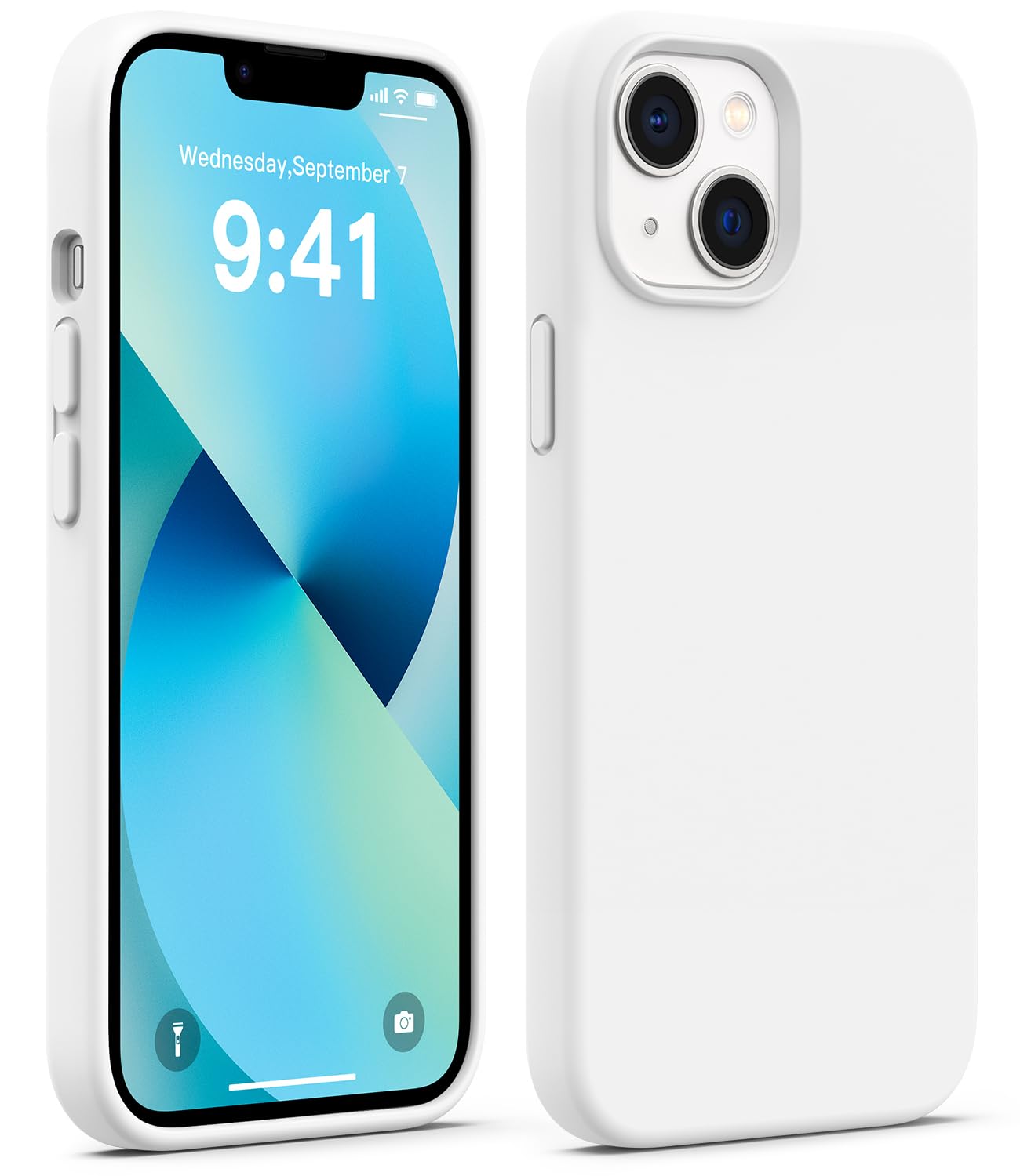 Amazon.com: AOTESIER Compatible with iPhone 13 Case, [Silicone