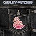 Herxion Summer Iron On Patches, Pink Flamingo Sequin Embroidered Patches Applique, Glitter Sparkle Swimming Ring Beach Iron On Patch for Clothes, Clothing, Jackets, Backpacks, Vest, Jeans & Hats.