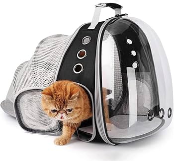 Amazon.co.jp: Geyaziu 猫 キャリー リュック 宇宙船 拡張 カプセル 猫