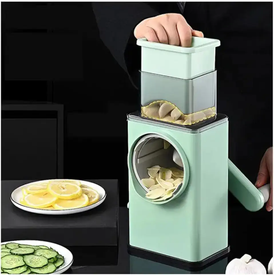 Cortador Ralador Fatiador Alimentos legumes e frios manual multifuncional