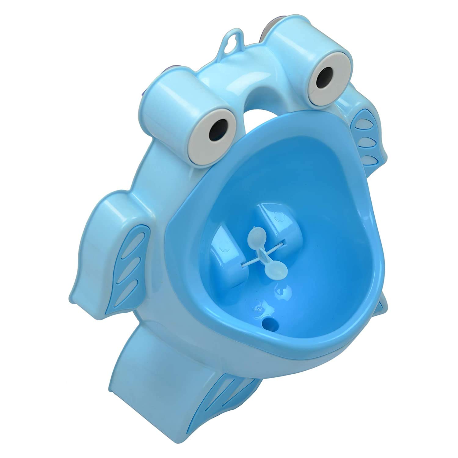 FEELING MALL Children Kids Toddlers Urinal Stand Up Pee Wee Training Toilet Potty with Funny Aiming Target Windmill Removable Toilet Trainer Bathroom (Multicolor)