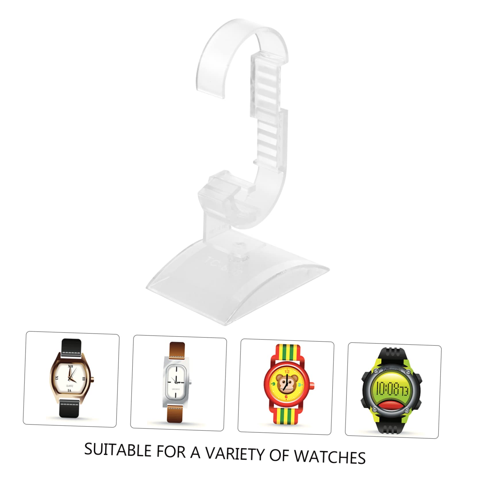 SOIMISS 20 Stk Uhrenständer uhrenhalter uhr halter durchsichtig watch holder steht Werkzeuge ansehen Stand armbanduhr herren schmuck Displayhalter für Uhren Uhren-Display-Requisiten Acryl